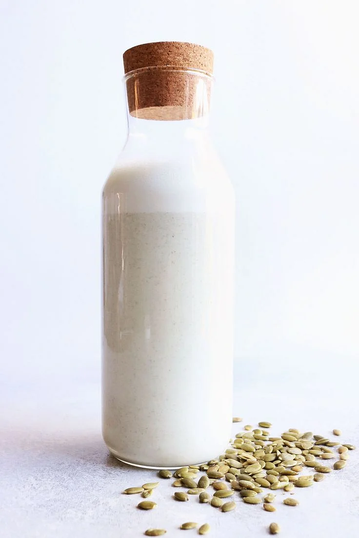pumpkin seeds in milk 2