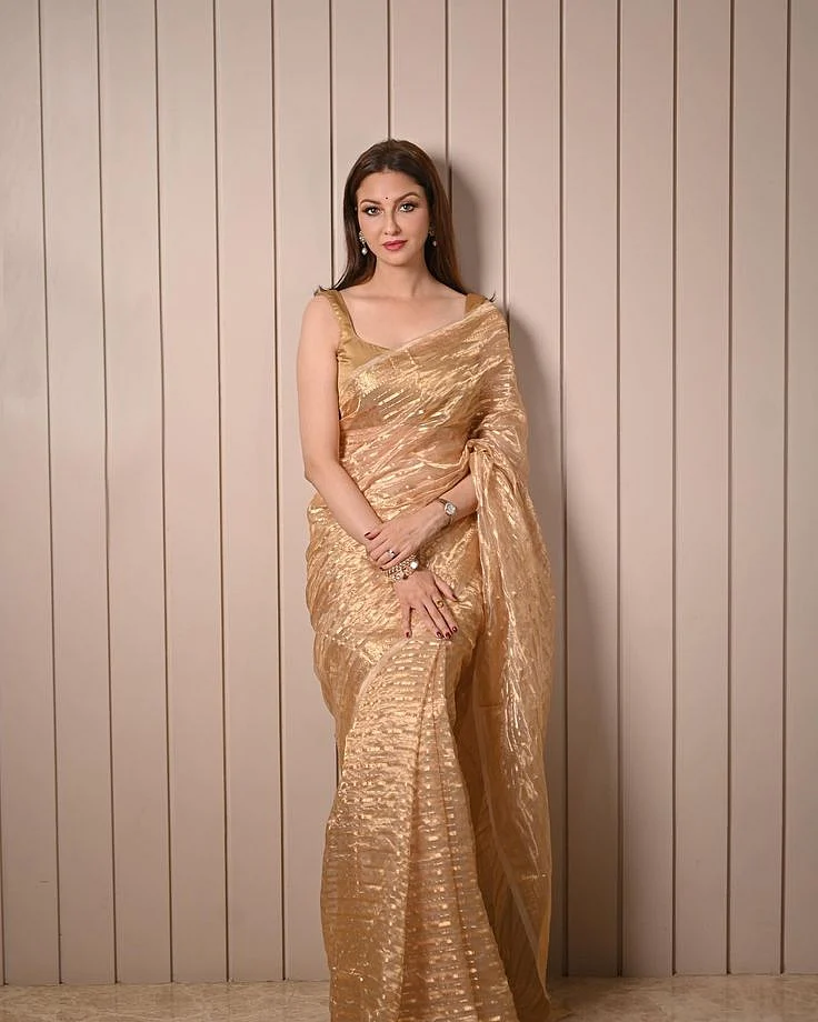 Golden Saree 3
