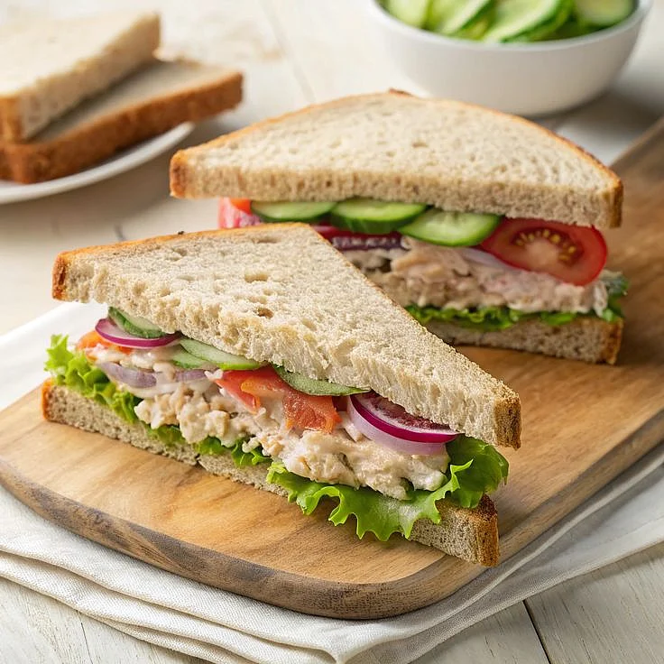 Vegetable Mayonnaise Sandwich