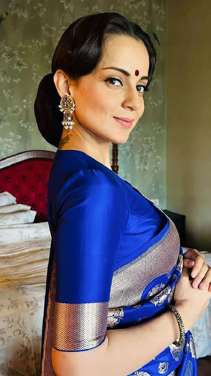 Kangana Ranaut Inspired Elegant Hairstyles For Ethnic Outfits