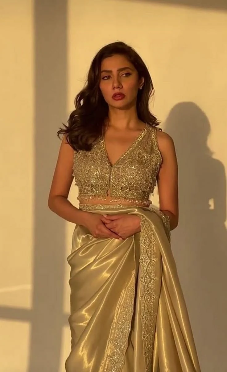 Golden Saree 4