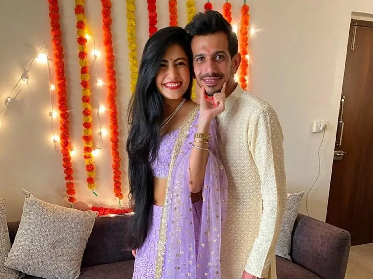 Yuzi Chahal with Dhanashree Verma 3
