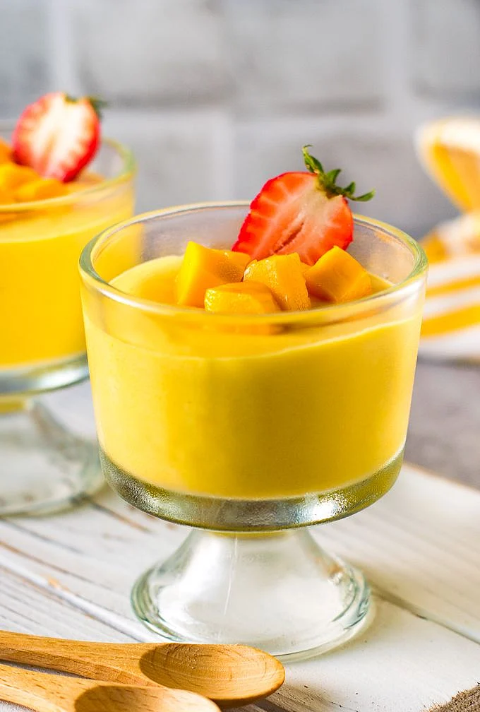 Mango Bread Pudding