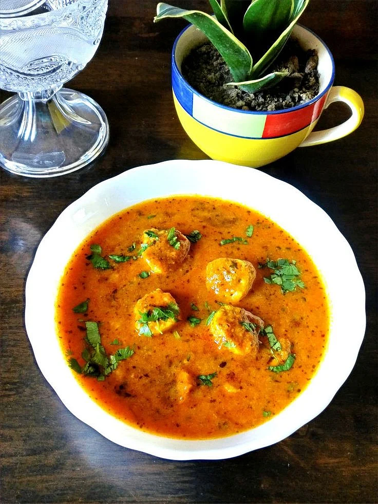 Rajasthani Gatte Vegetable