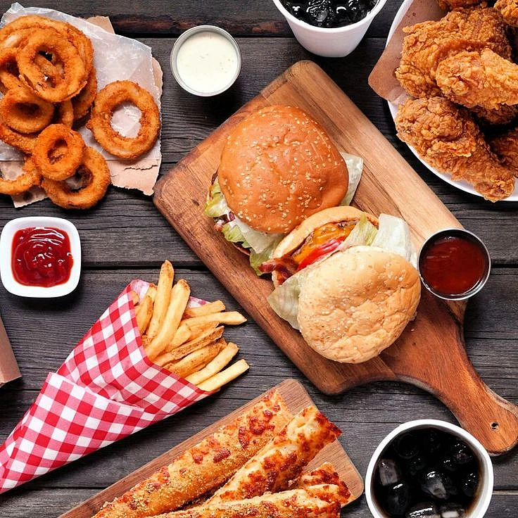 Unhealthy foods
