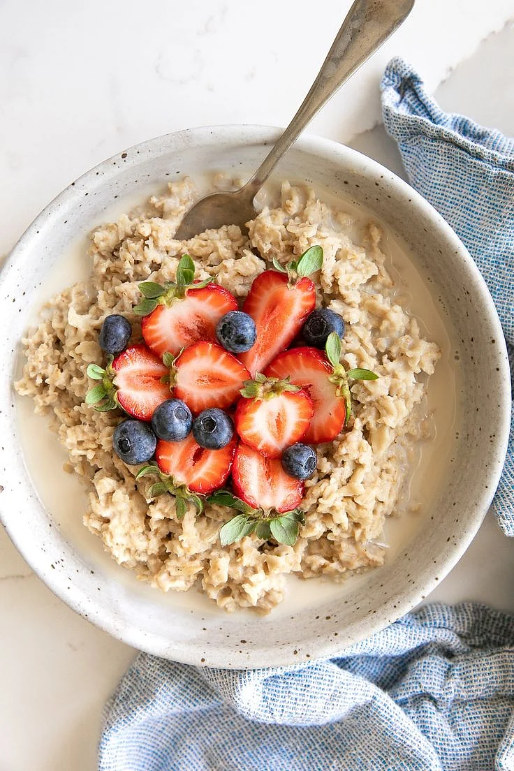 porridge with milk