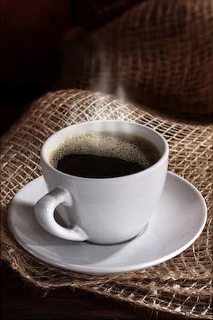 black coffee. 7