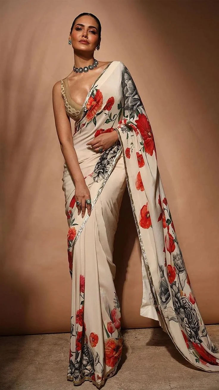 Floral Saree 10