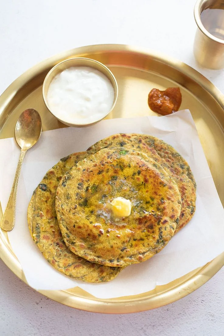 methi paratha