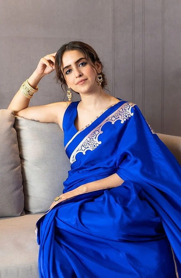 Blue Saree 8