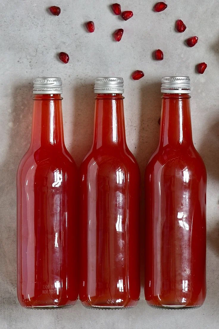 Pomegranate juice.6