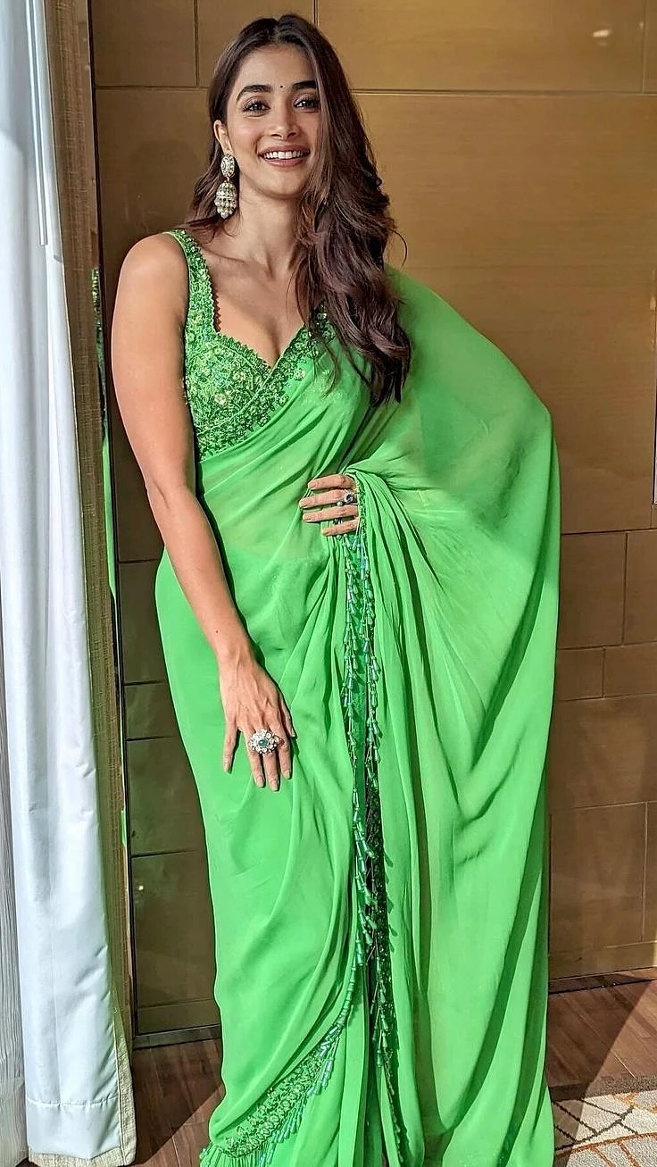 Green Saree 7