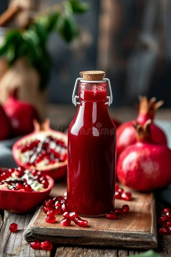 Pomegranate juice.7
