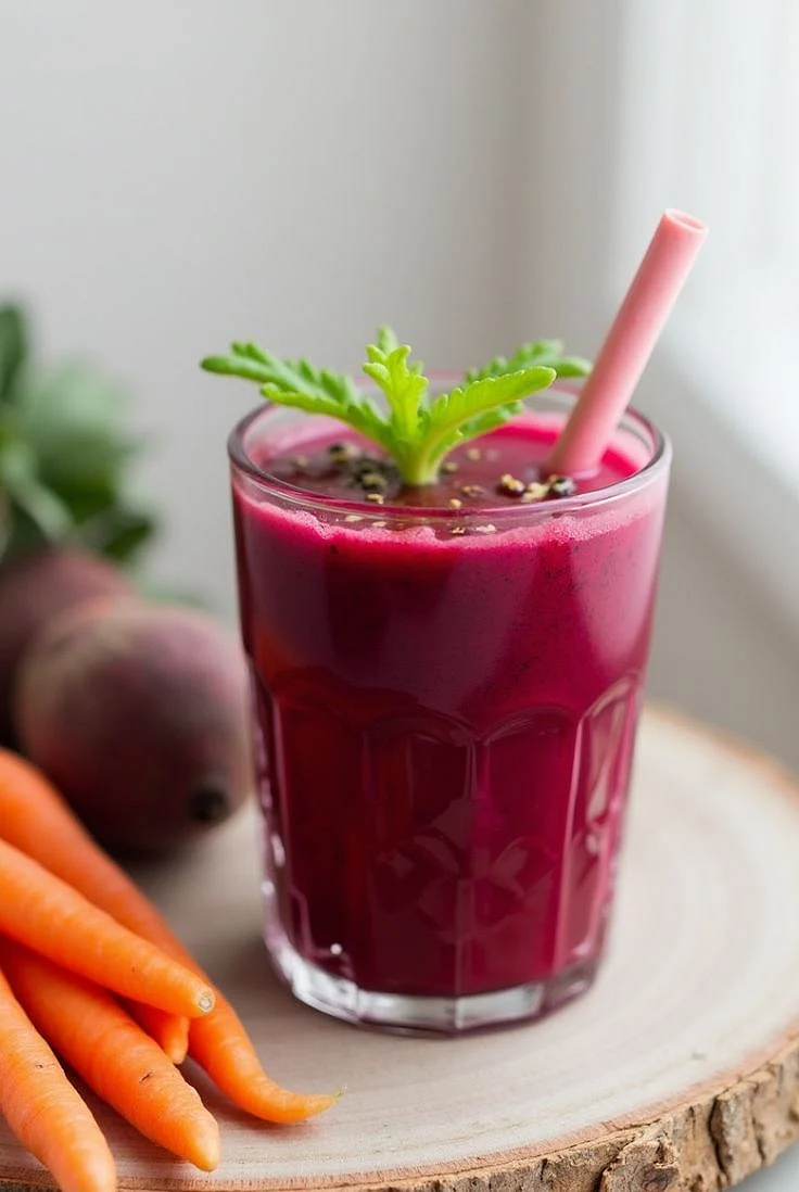 Beetroot Carrot Glow Juice