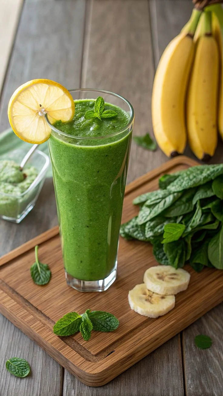 Spinach juice