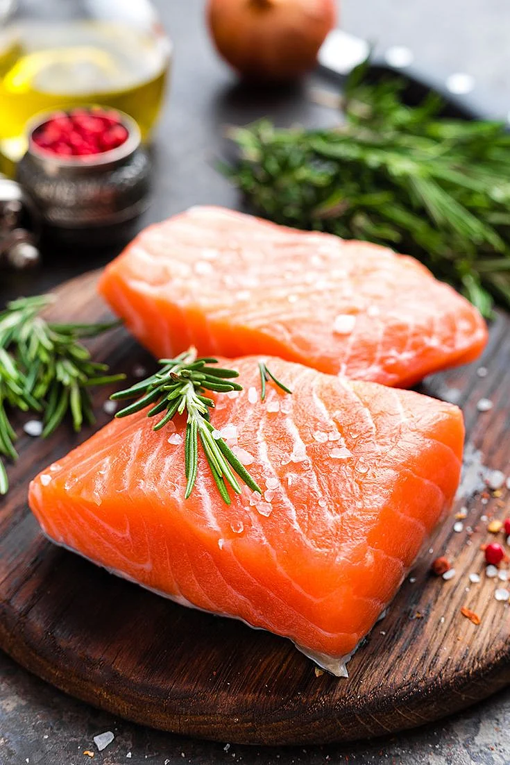 Salmon and Tuna