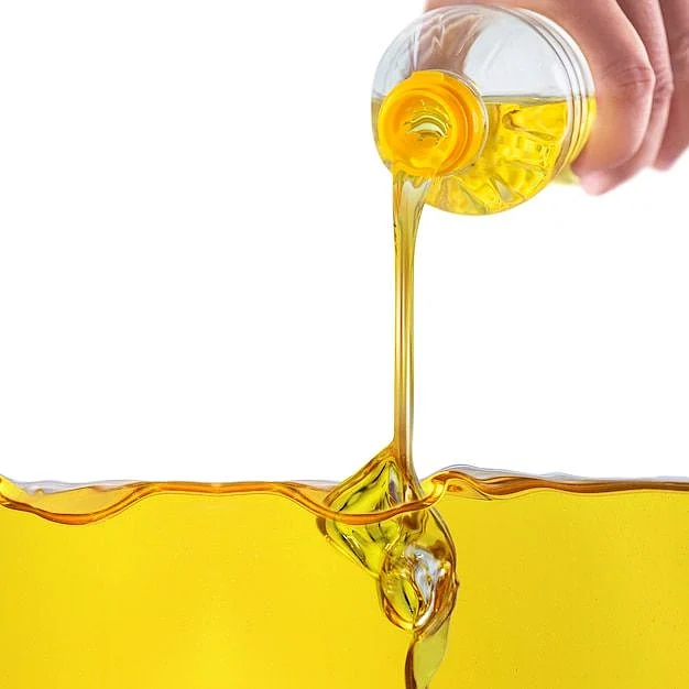 Food with excess oil