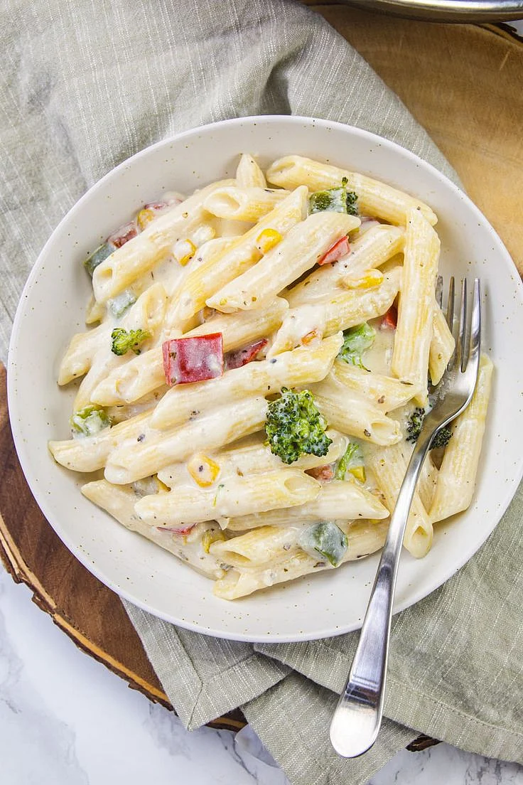 White Sauce Pasta B chamel Sauce Pasta Spice Up The Curry