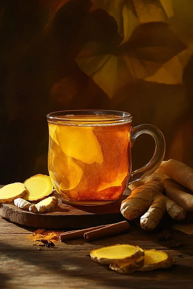 Ginger Turmeric Tea A Spicy Anti Inflammatory Brew The Crafted Drink 4