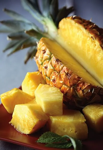 fresh pineapple