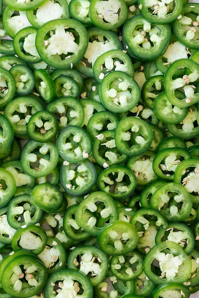 green chillies. 8