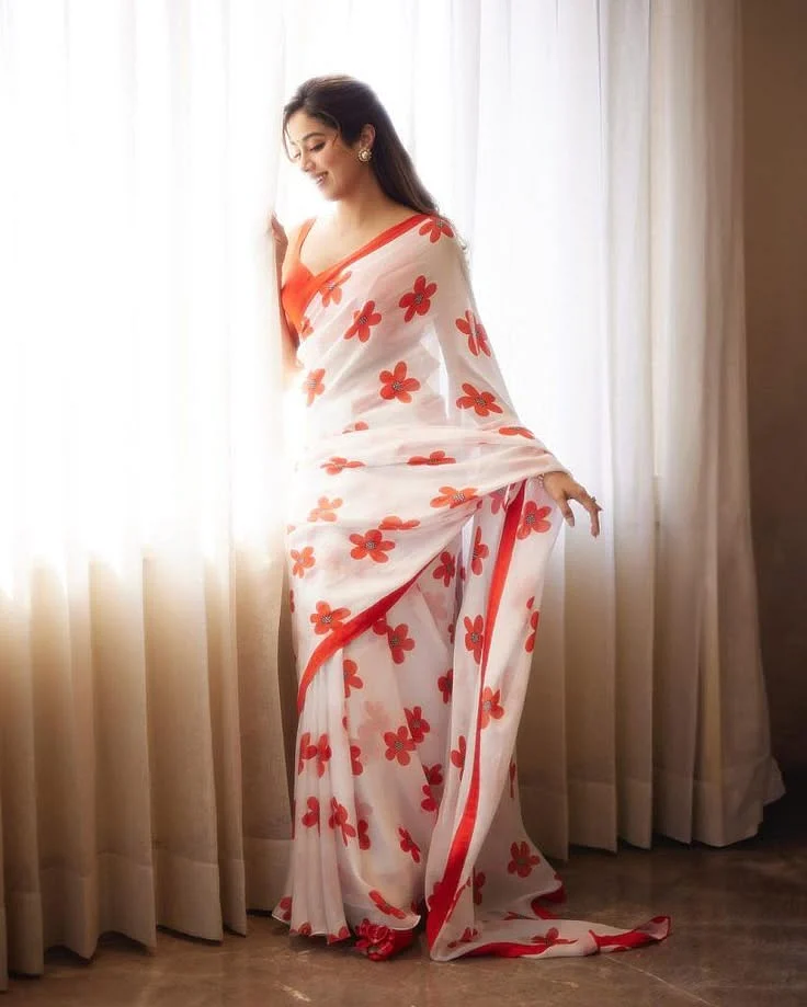 Wedding Guest Saree Inspiration from Janhvi Kapoor Weddingplz Blog