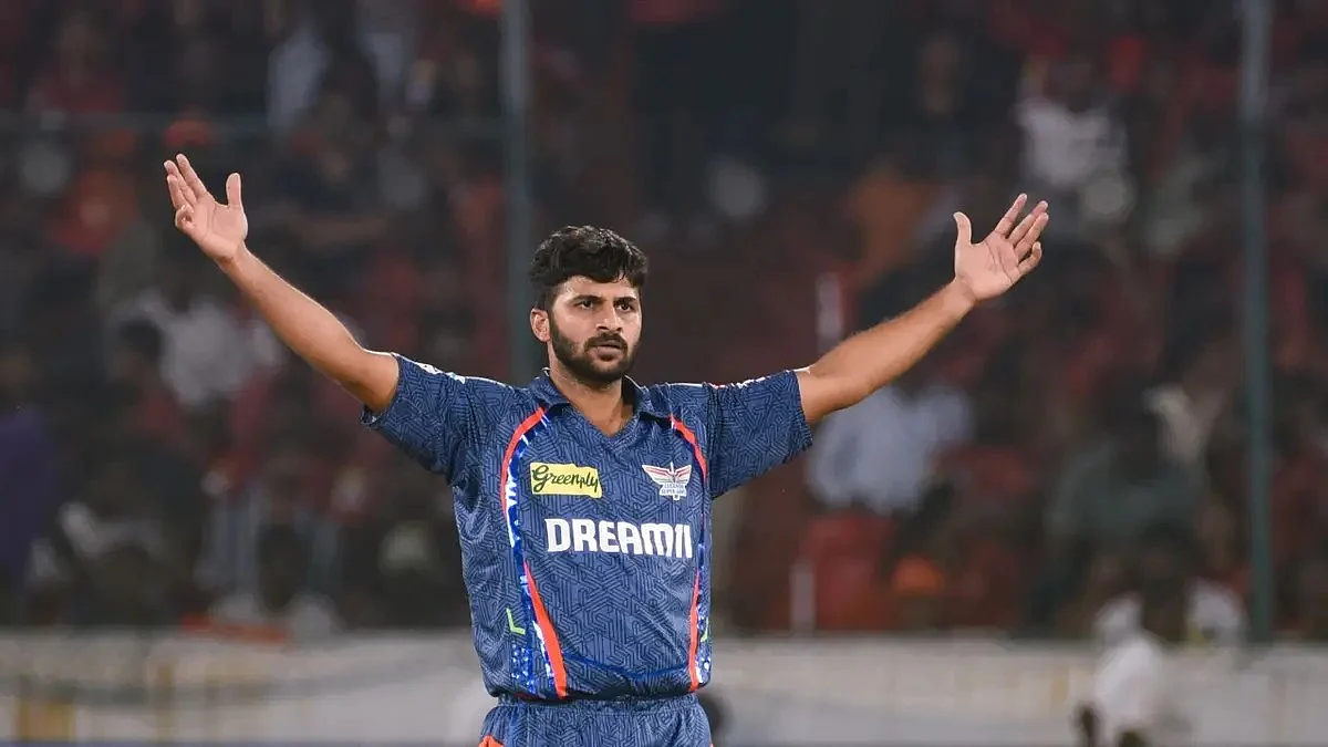 Shardul Thakur SRH vs LSG IPL 2025