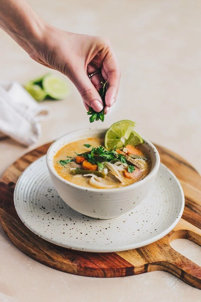 Amys Thai Coconut Soup with Rice Noodles Vegan Gluten Free NattEats