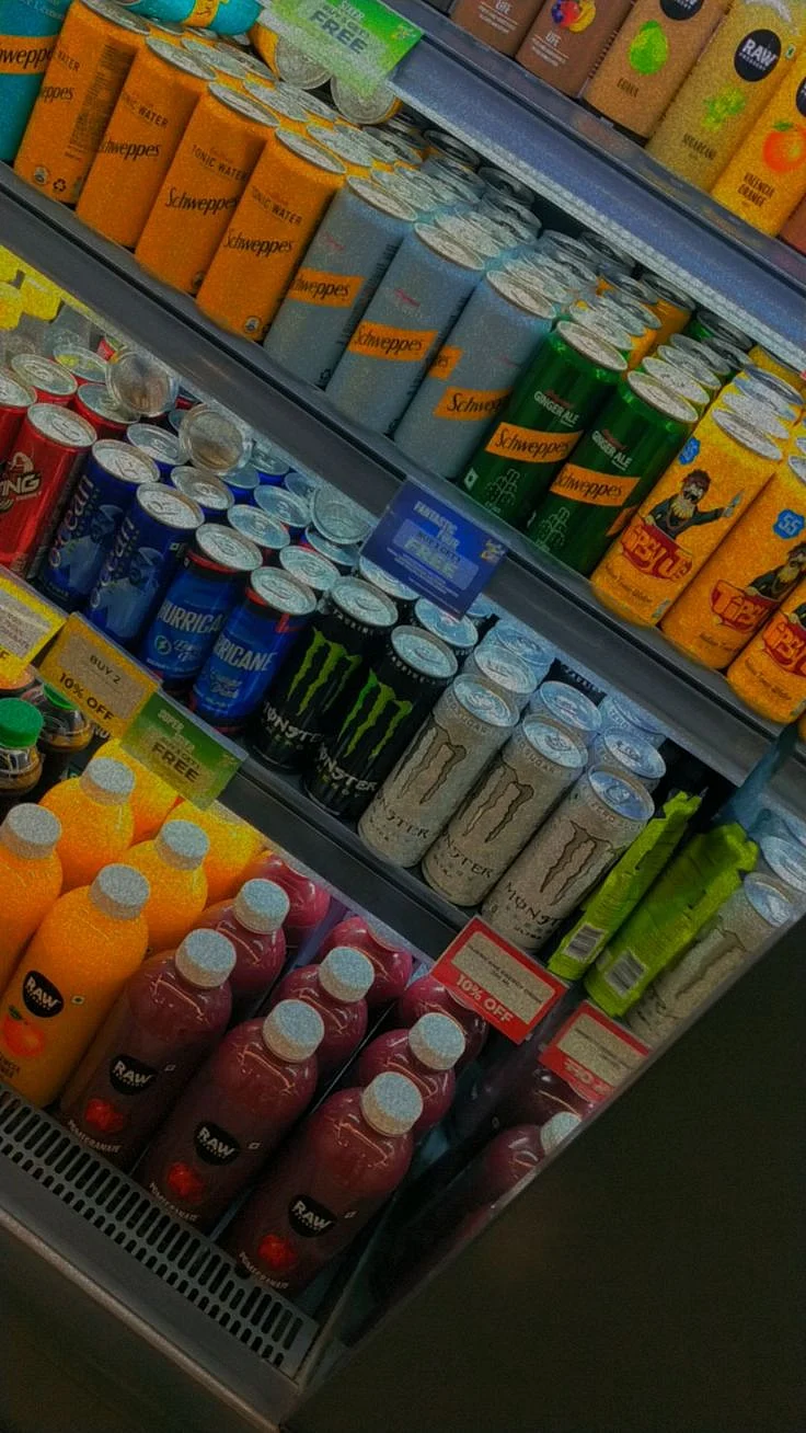 Energy drinks. 4