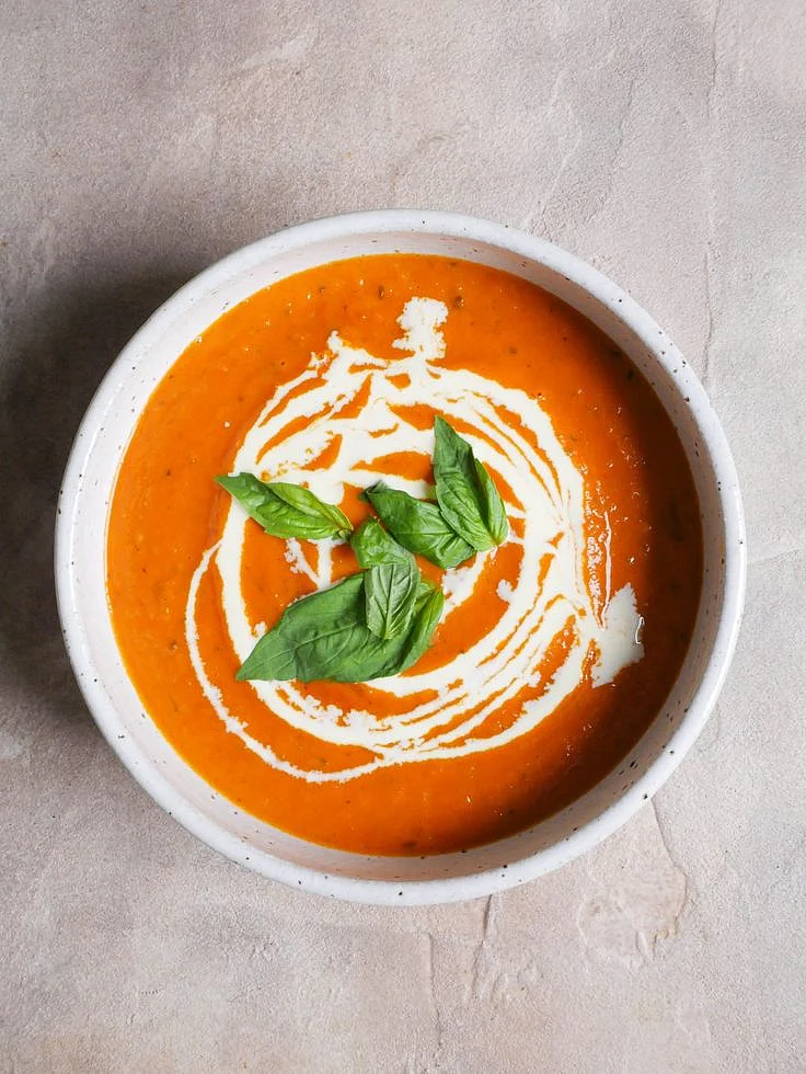 Tomato soup. 3
