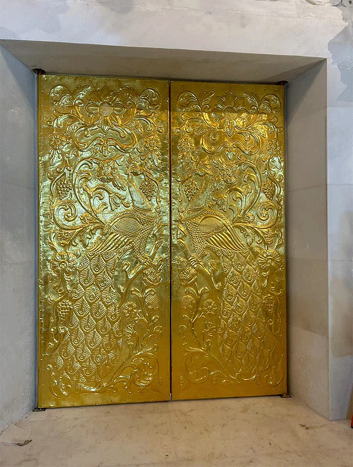 Ram Temple Gold Doors
