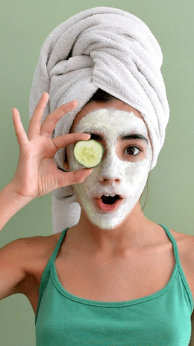 Rice flour mask.1