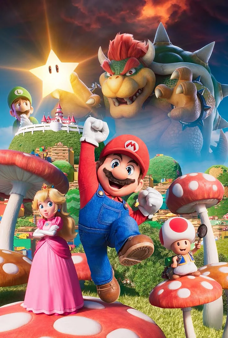 2023 The Super Mario Bros Movie Poster
