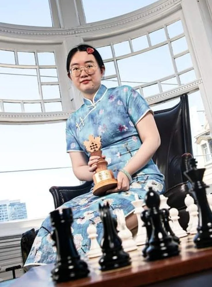 🇨🇳 Tan Zhongyi is winner of the 2024 FIDE Womens Candidates and Womens World Championship Challenger📷 Stev Bonhage