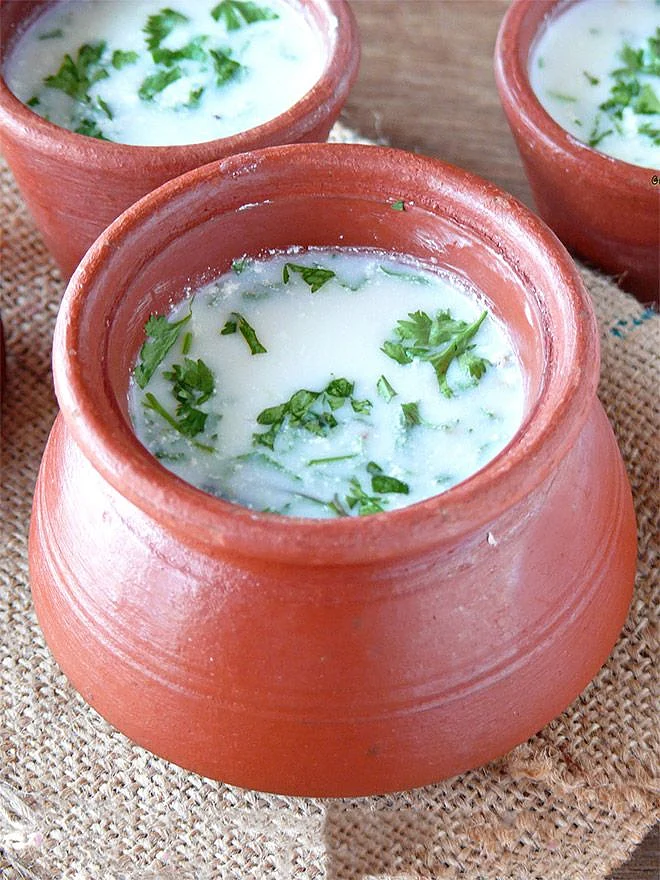 Cucumber buttermilk. 1