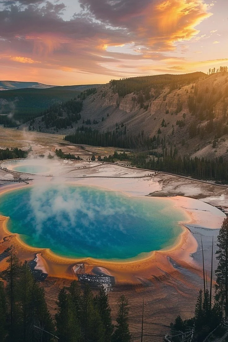 Yellowstone National Park USA