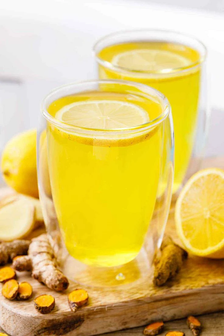 turmeric to water 8