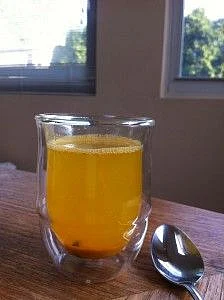 turmeric to water 6