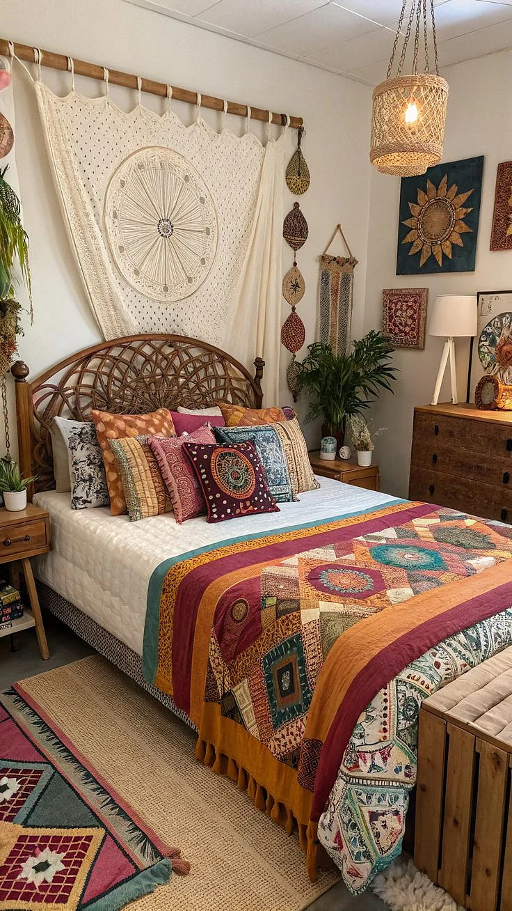 29 Modern Gypsy Boho Bedrooms with a Chic Twist