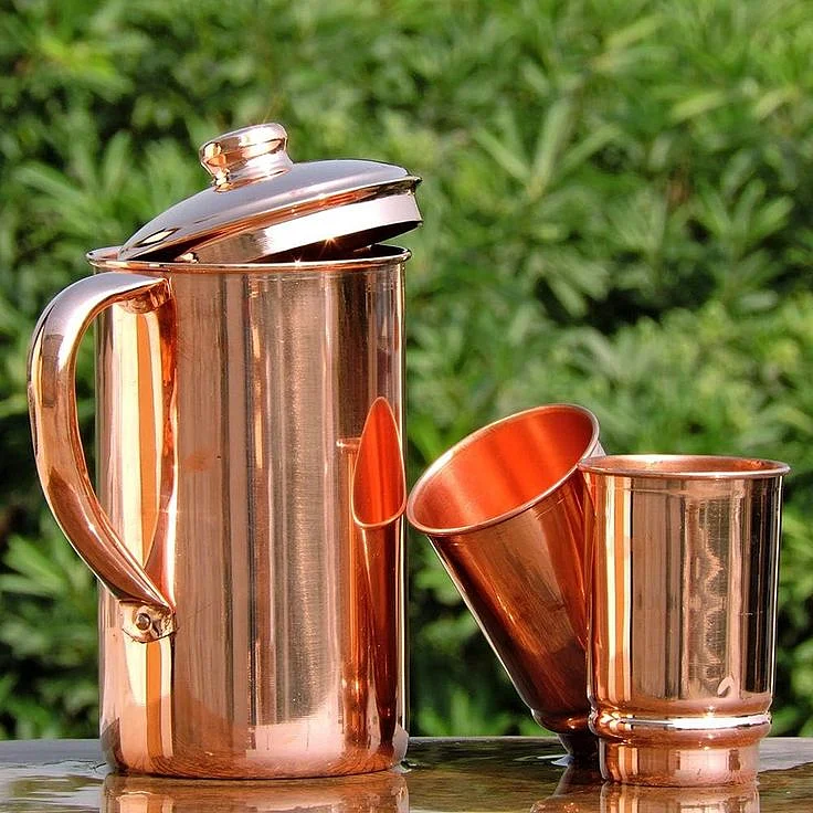 copper vessel. 8