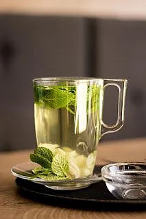 Mint water. 5