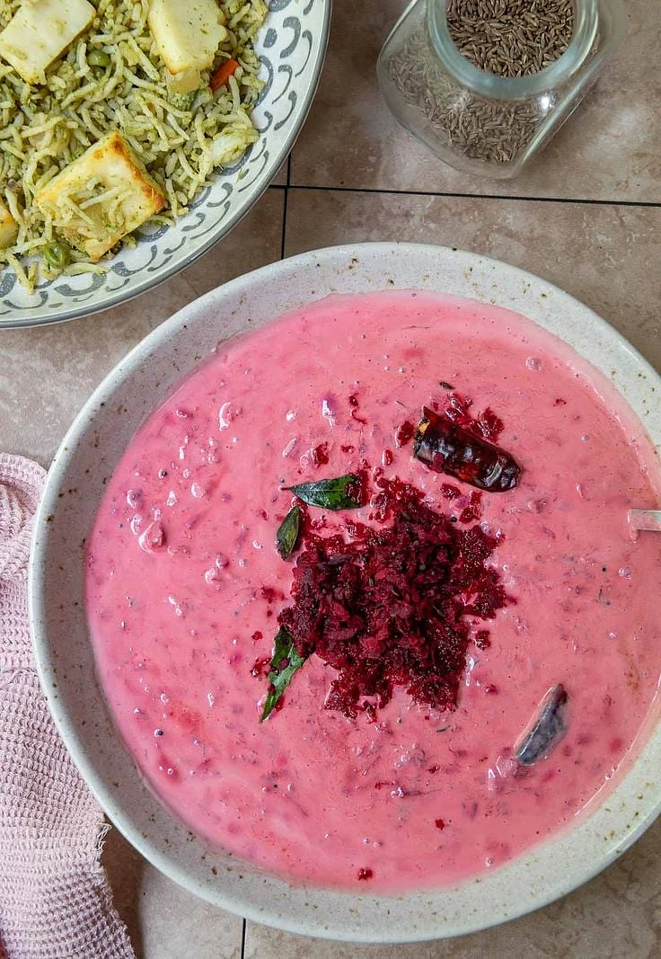 Beetroot Raita