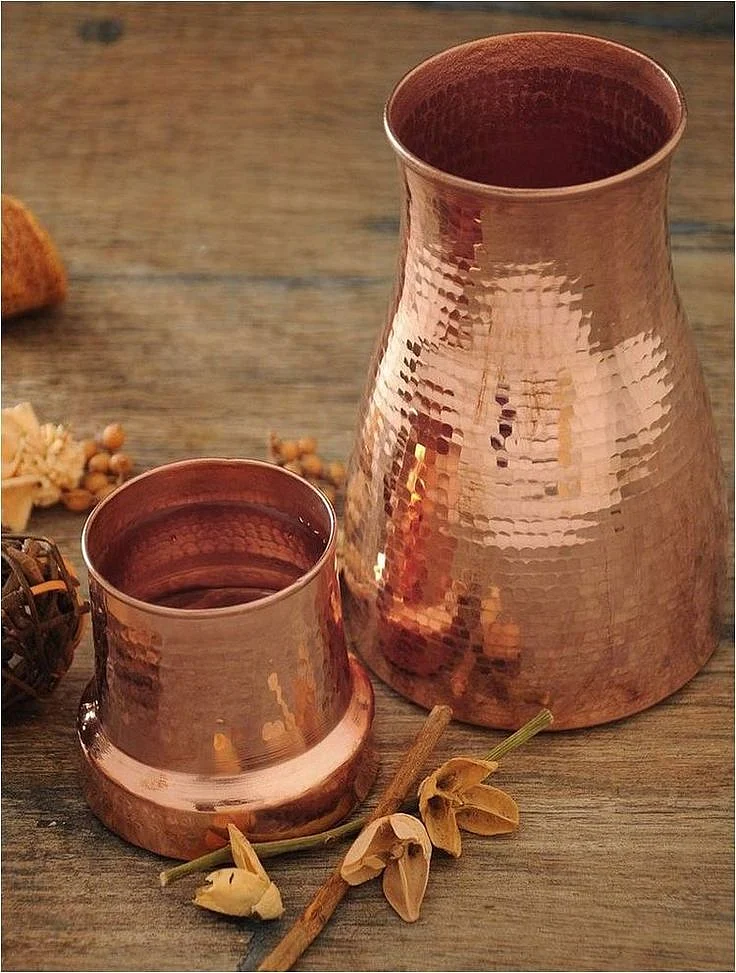 copper vessel. 3