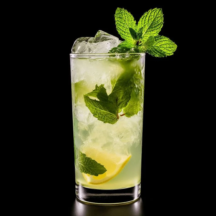 Mint water. 8