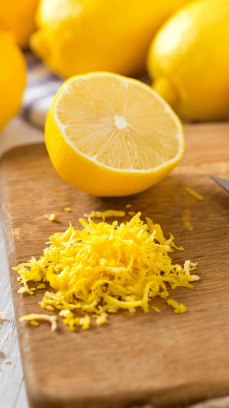 Lemon peels. 5