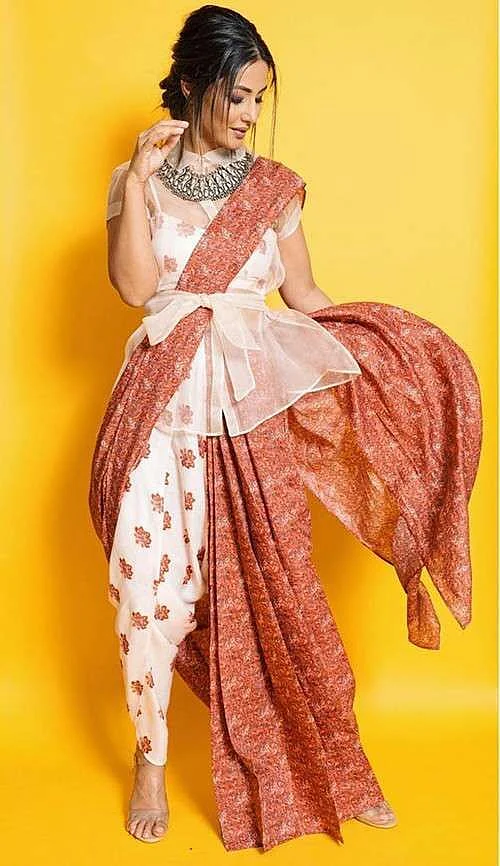 Take Eid Outfit Inspiration From Hina Khan Feminain