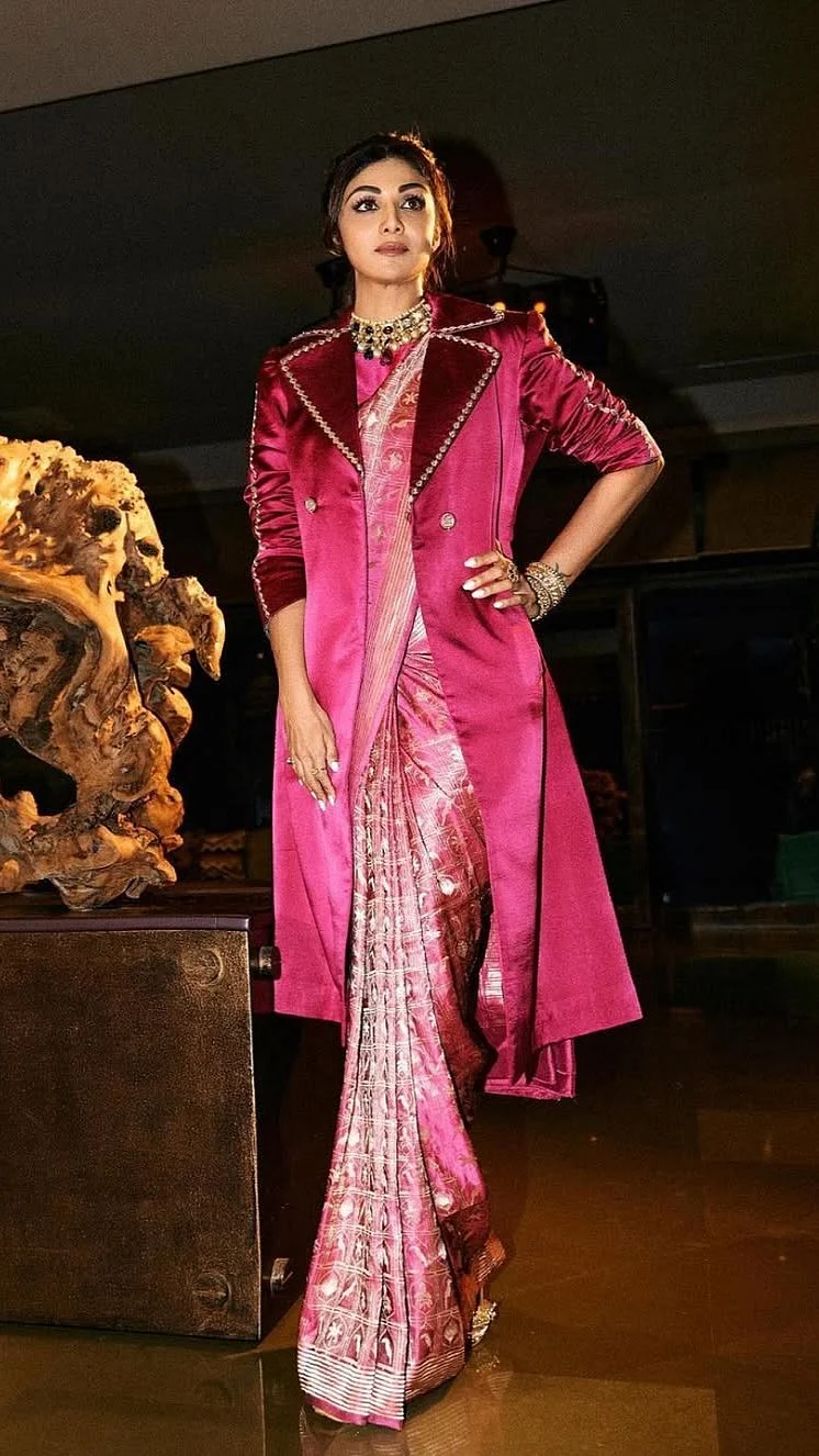 ENSEMBLEKalaGhoda Actress Shilpa Shetty takes her glam quotient a notch above in this KshitijJalor
