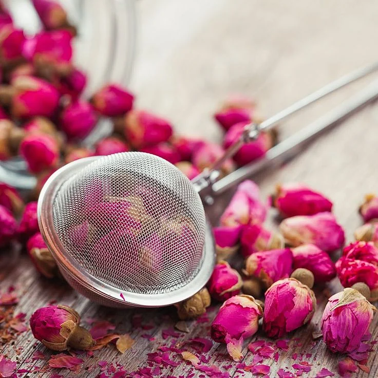 Rose leaf tea. 1
