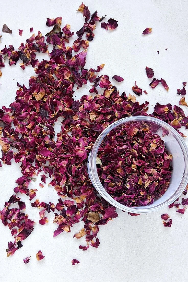 Rose leaf tea. 8