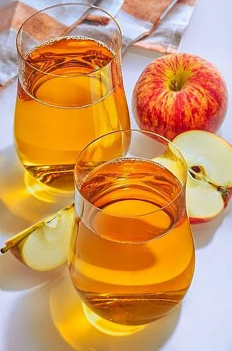 apple juice. 1